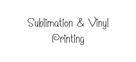 Sublimation Vinyl Printing